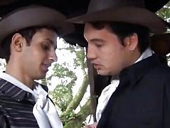 Latino Barebacking Barn Fuck