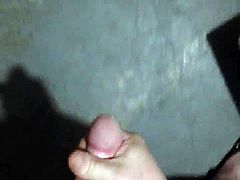 Garage Cumshot