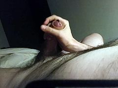 Hotel room masturbation