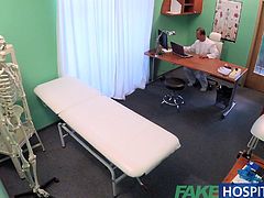FakeHospital Sexy Aussie tourist with big tits loves the DR
