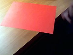 Red Paper Cumshot