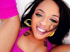 Latina Markus Dupree getting hardcored by hard dicked fuck buddy