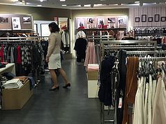 Friendly saleswomen