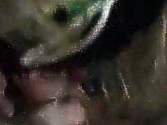 masked ponytailed slut sucken me dick