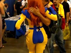 jacking in my pants hunting ass at the comic con