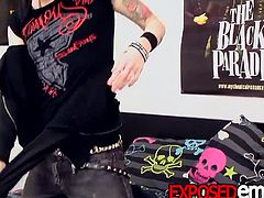 Twink Mylo Fox loves a fleshy toy on his big emo cock