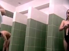 Hidden cam in pool showers