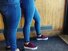 Candid thick girl