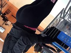 Big booty milf at Walmart with a huge ass 2