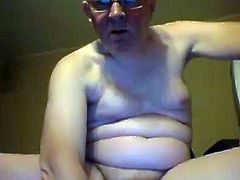 grandpa stroke on webcam