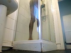 Naked shower spy cam