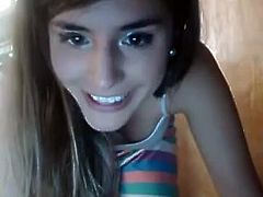 Camgirl Removes Shorts