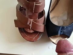 Cum on sister shoes 3