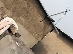 Open Bathing room in Ghana