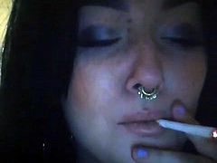 Leeds Girl Smoking