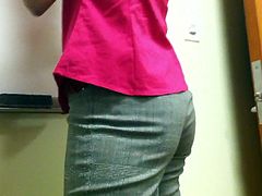 candid indian goddess ass in pants