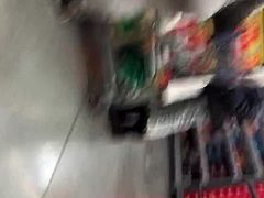 Big booty Spanish milf with fat ass at the store 2