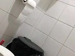 Restaurant Hidden Toilet Cam (Crazy Thick Asain Chick)