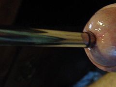 Sounding with a 21 23 size rod