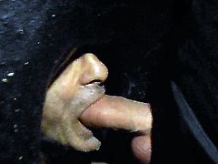 Gloryhole big cock blowjob with poppers - part 1