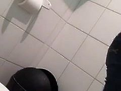 Restaurant Hidden Toilet Cam IV (First Latina's Friend)