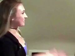 Kay Zurasky slapping her dumb slut Chloe Maskill