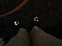 Wearing Tory Burch Reva Flats 1