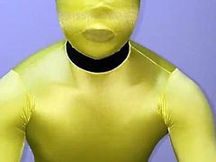 Zentai man the super hero