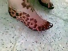 Henna feet