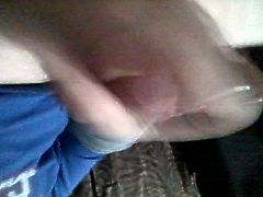 Sneaky little wank at friend's house