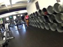 jacking at the gym 2