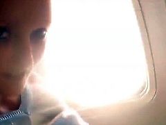 Blowjob In An Airplane