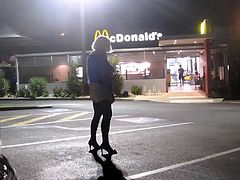 Miss Jennifer dogging in daytime and nighttime