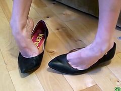 Sexy flat shoes...