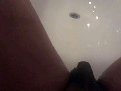 Mistress peeing on my little sissy clitty