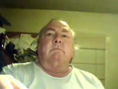 grandpa stroke on webcam