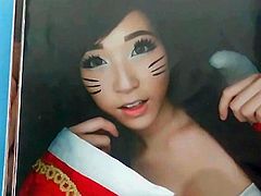 Mandee Sim Ahri Cosplay Cum Tribute