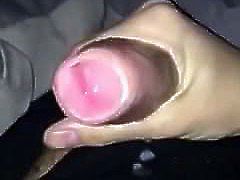 Uncut cumshot