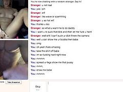 sexy girl on omegle does it all for me.