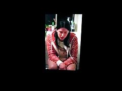 Alexandra Roach on a toilet cum tribute