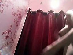 desnuda en el probador