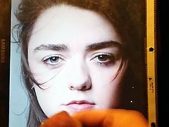 Maisie Williams cum tribute 18 (400th tribute)