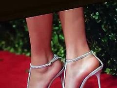 Cumming on Zendaya feet