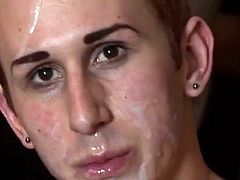 Young boys huge cumshots and eating gay twink free