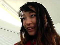 Asian girl gets dominated
