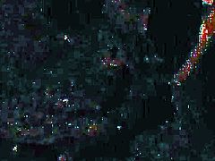 Naked on a bridge (dark)