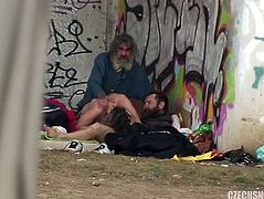 Homeless Threesome
