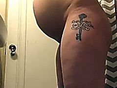 Large ass breasty tattooed preggy krystina gribbes