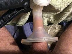 breast pump sucking foreskin