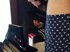 used high heel boots fuck and cum1